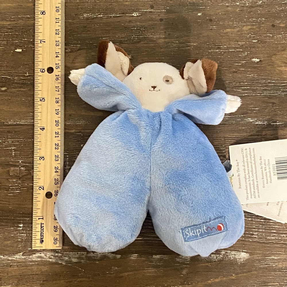 NWT Bunnies by the Bay Lovey Baby Toy Hopscotch Skipit Puppy - Picture 8 of 11